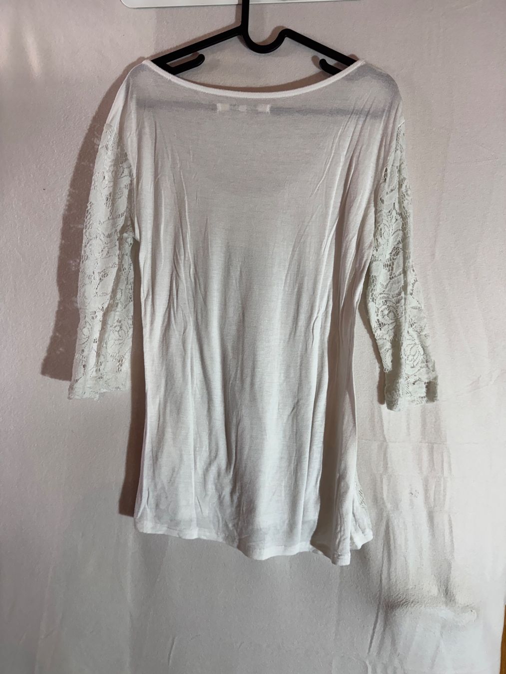 Maglioni & Felpe: Weisser Pullover mit Spitze ca. Gr.M – Usato da Grosswangen venduto da second_hand_dress 5