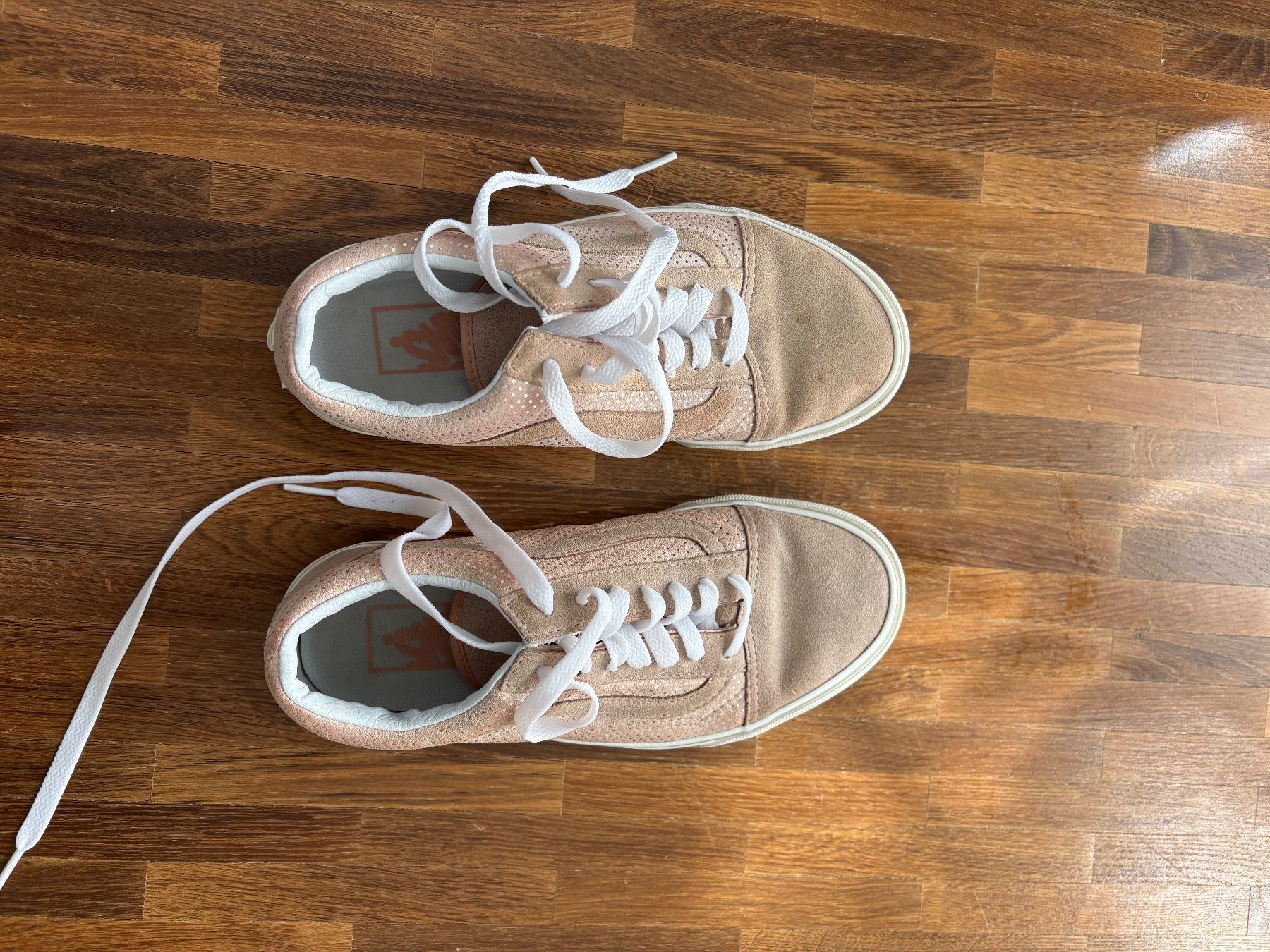 Vans Scarpe da donna: Vans Old Skool Glitzer Gr.36 Rosa – Usato da Hinwil venduto da liviipivii
