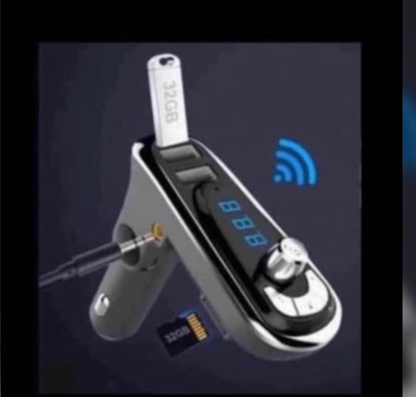 Laufwerke & Adapter: NEU!! Bluetooth Car FM Transmitter USB , SD,Charger – Neu und originalverpackt aus schwerzenbach von deliiokanli