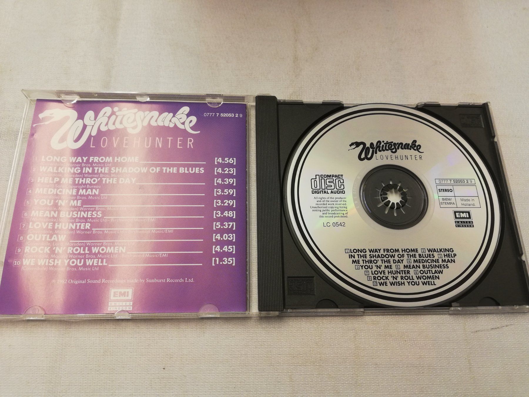 CD: WHITESNAKE - LOVEHUNTER – Usato da Bern venduto da Vinylsound.ch 2