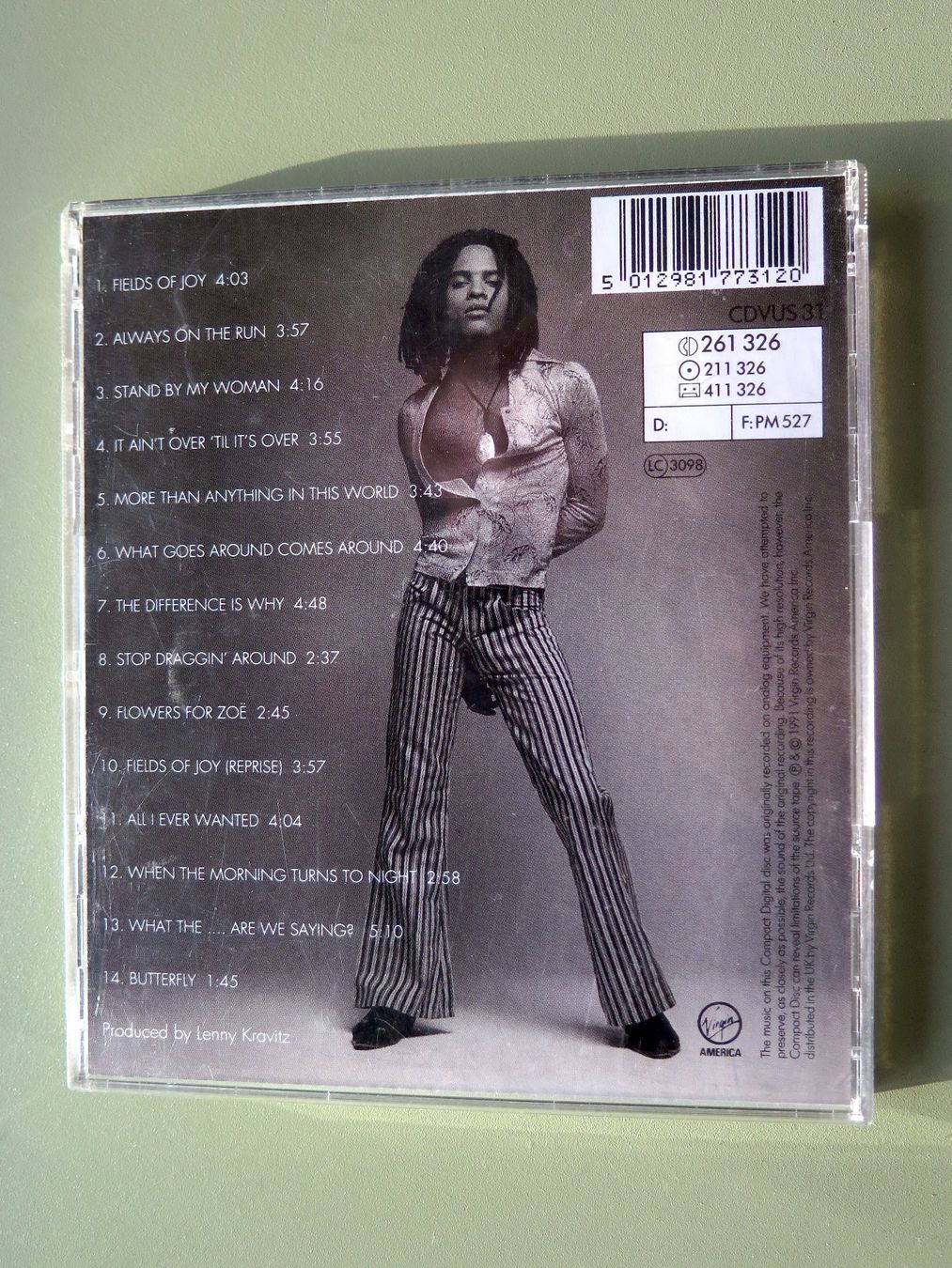 CD: (p) CD LENNY KRAVITZ: Mama said, 1991 – Usato da Bern venduto da Balzamico 1