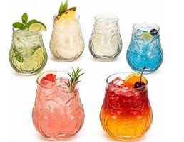 MamboCat 6er Set Tiki Cocktailgläser