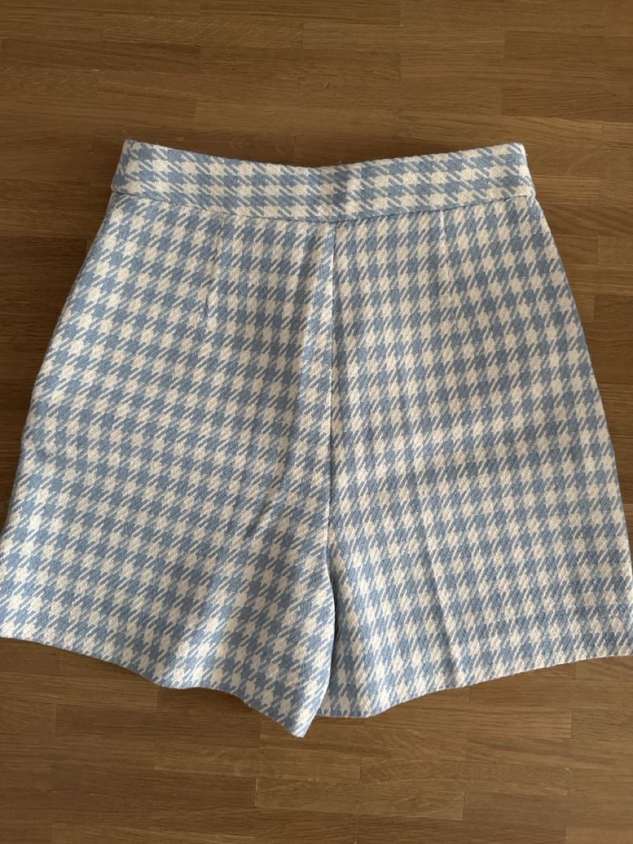 Zara Pantaloni: Zara kurze Hose Hellblau Weiss XS – Nuovo (secondo la descrizione) da Mels venduto da ann_v2x9 3