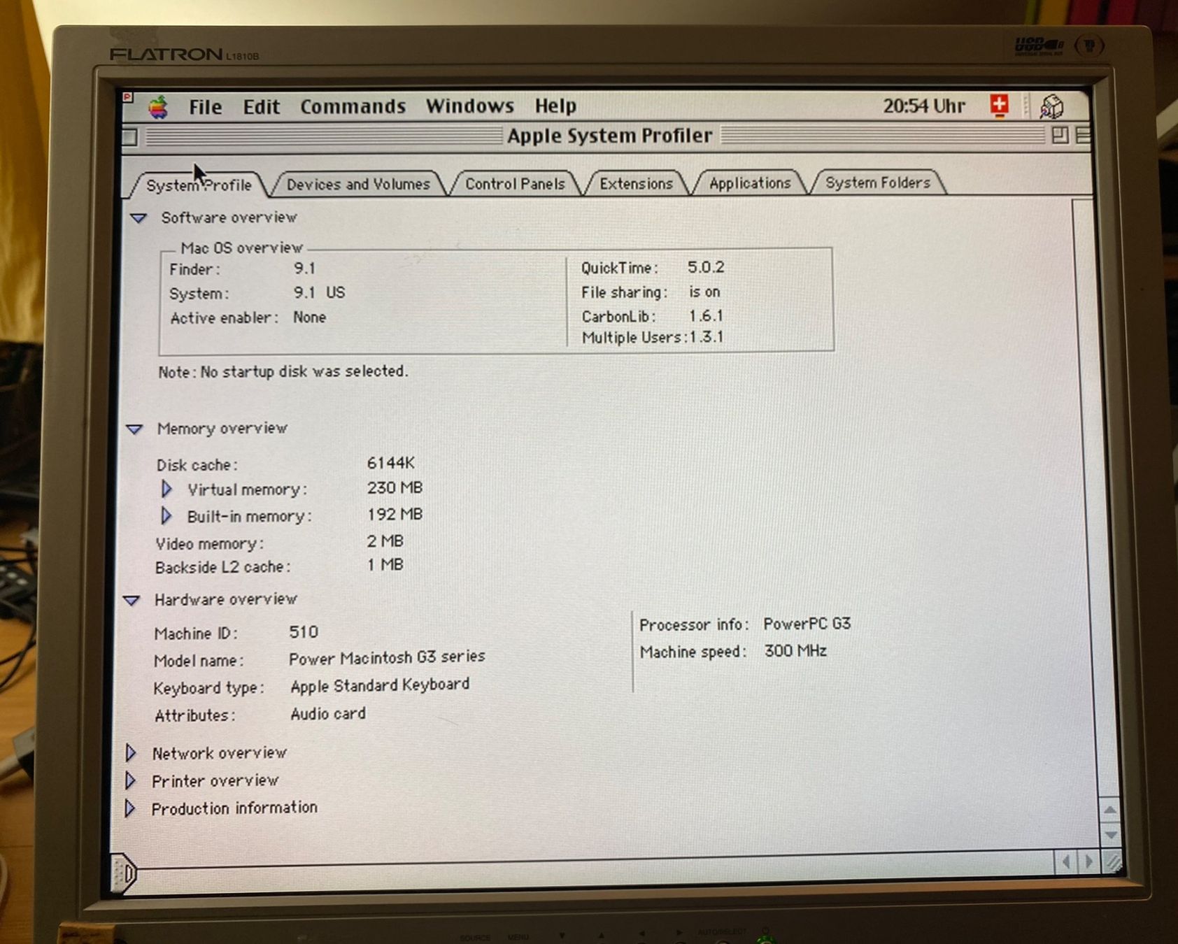 Apple PCs: Power Macintosh G3 (Desktop) – Gebraucht aus Bremgarten von  5