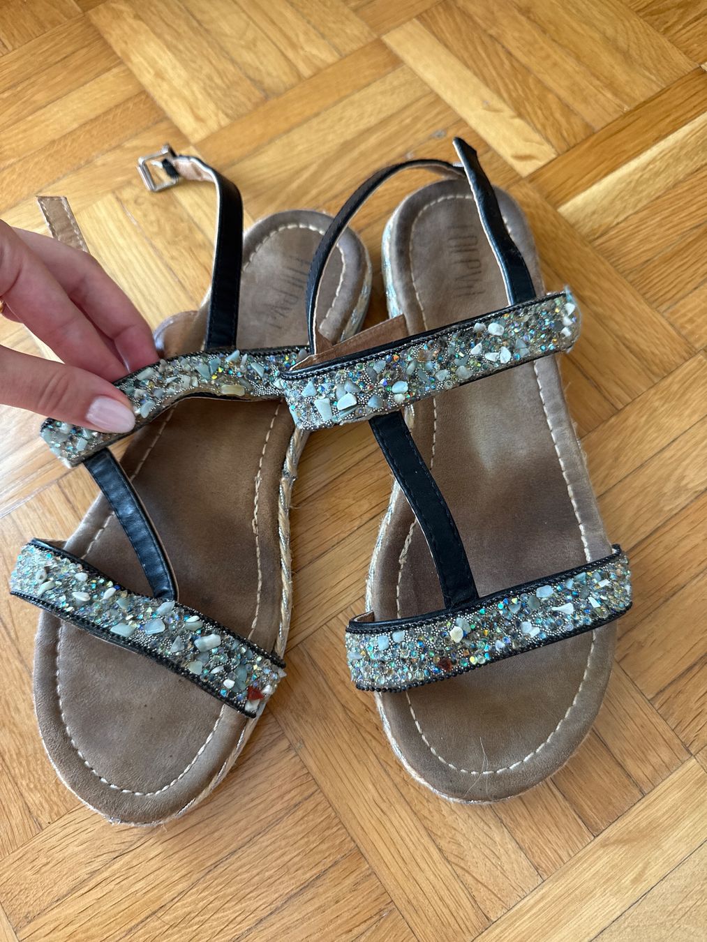 Scarpe da donna: FOREVA Sandals Dunkelblau 39 – Usato da Horgen venduto da linuxrp 1