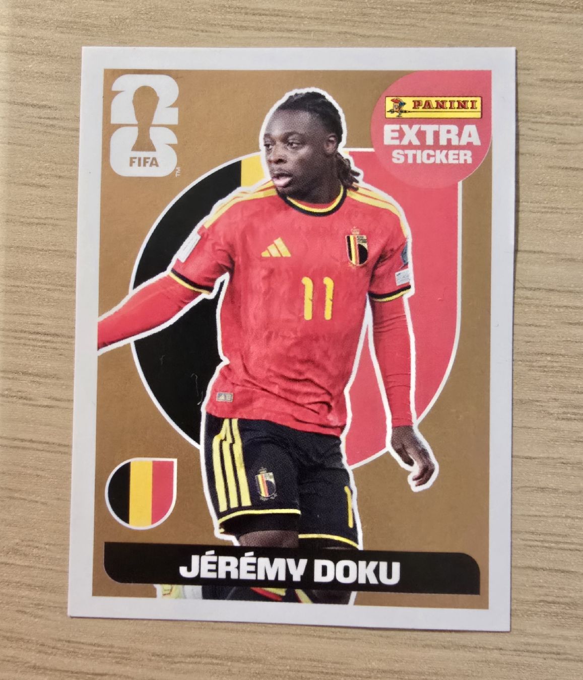Panini Carte collezionabili: World Cup 2026 Panini Extra Sticker - Doku Gold – Nuovo (secondo la descrizione) da Vessy venduto da Angwantibo