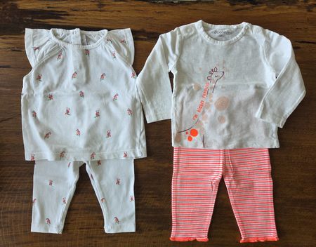 Baby Sets Oberteile und Hosen 3-6M (62)