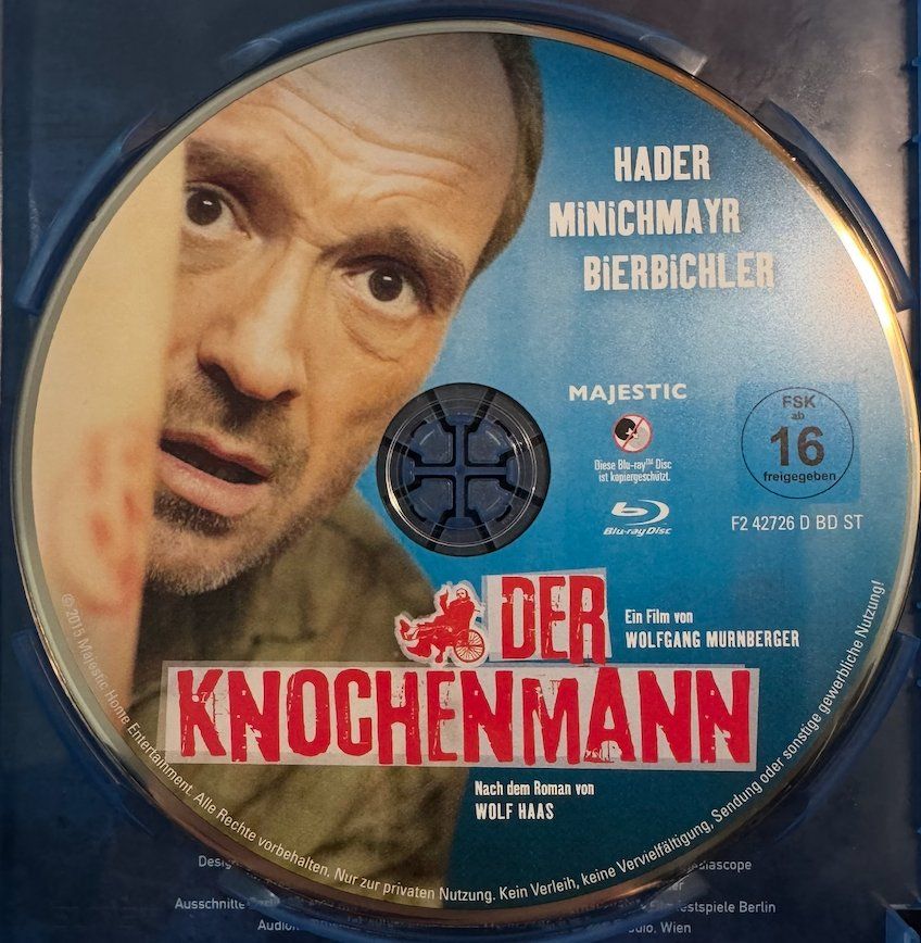 Tutti i DVDs: Blu-ray Disc- DER KNOCHEN MANN – Usato da Wisen venduto da gigisna 1