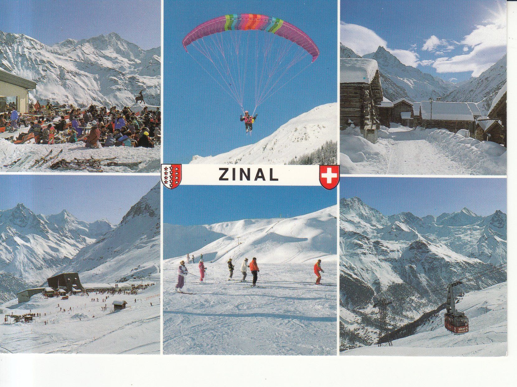 Cartoline postali: Zinal 1997 – Usato da Bürglen TG venduto da StampGraf