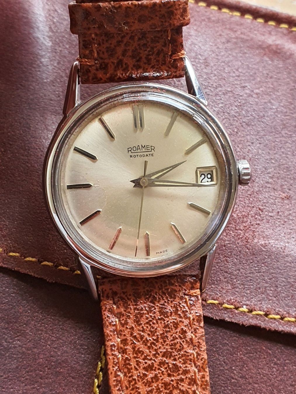 Roamer Orologi: Roamer Rotodate Automat Date AZ045 – Usato da Uster venduto da Allezeit