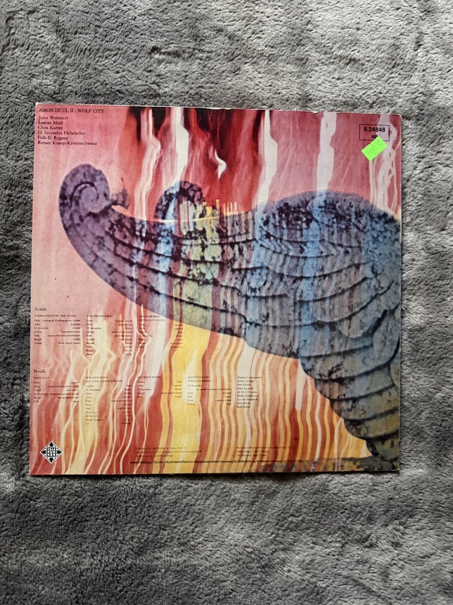 Dischi in vinile: Amon Düül II – Wolf City – Usato da Lausanne venduto da rkiko11 1