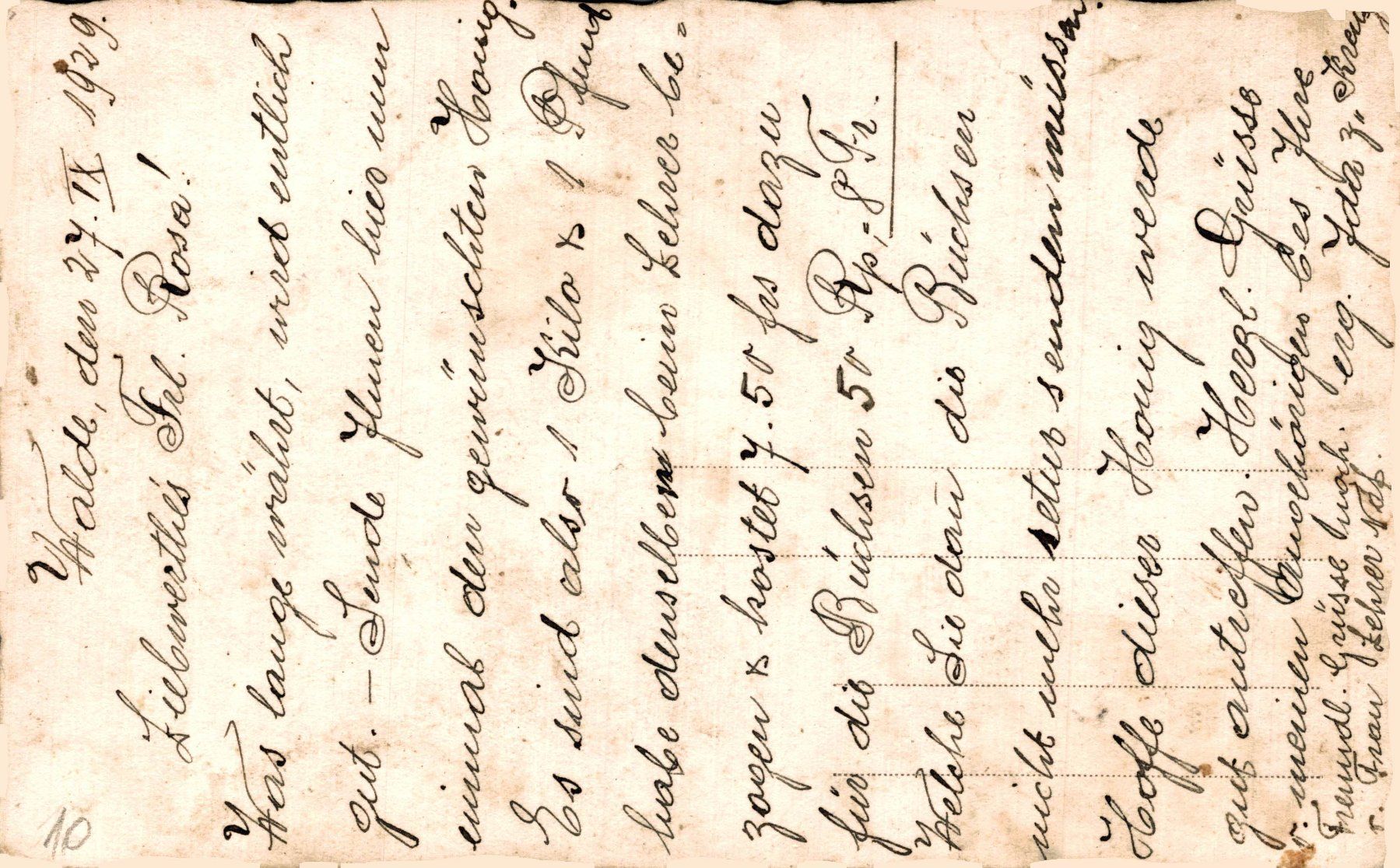 Cartes postales: Walde, Kanton St. G. – D'occasion à Bronschhofen par Astore 1