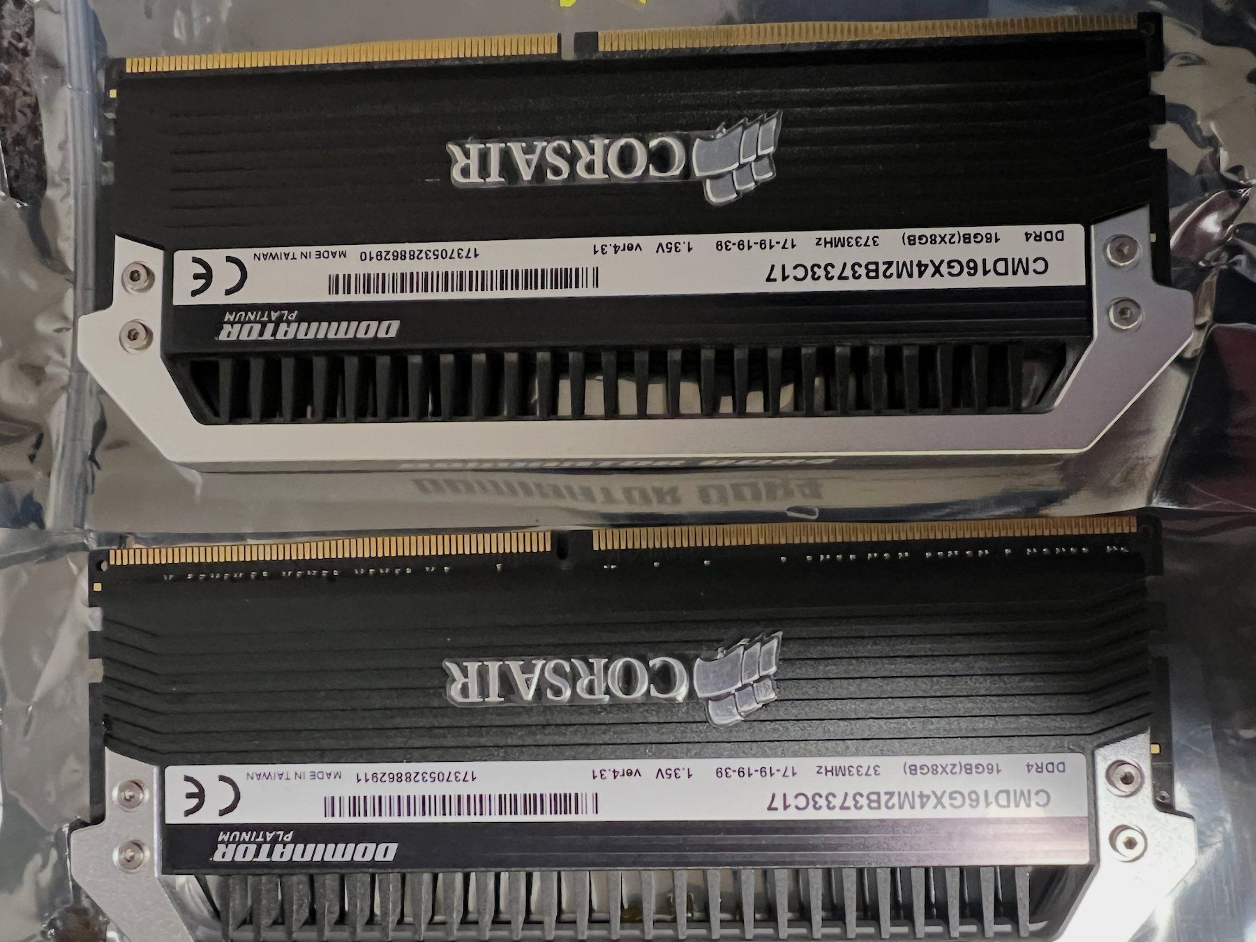 Corsair Dominator Platinum RAM, 32GB (2x16GB) DDR4 3733MHz (Gebraucht ...