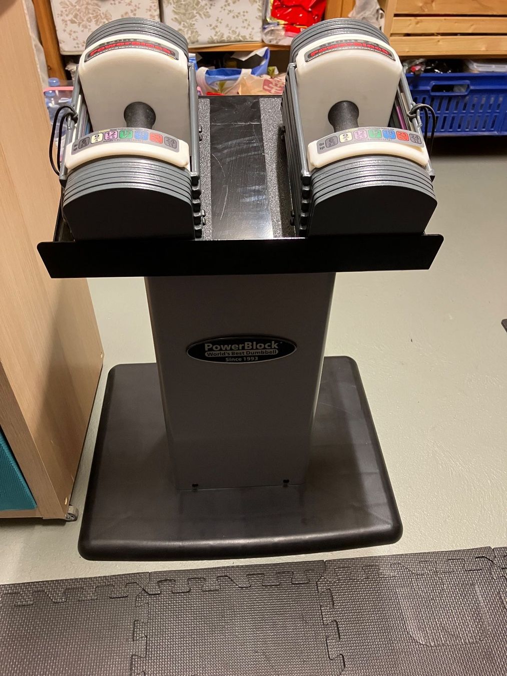 Manubri & Pesi: Powerblock Sport 2.4, verstellbare Hantelnsystem + Ständer – Usato da Solothurn venduto da Cholito