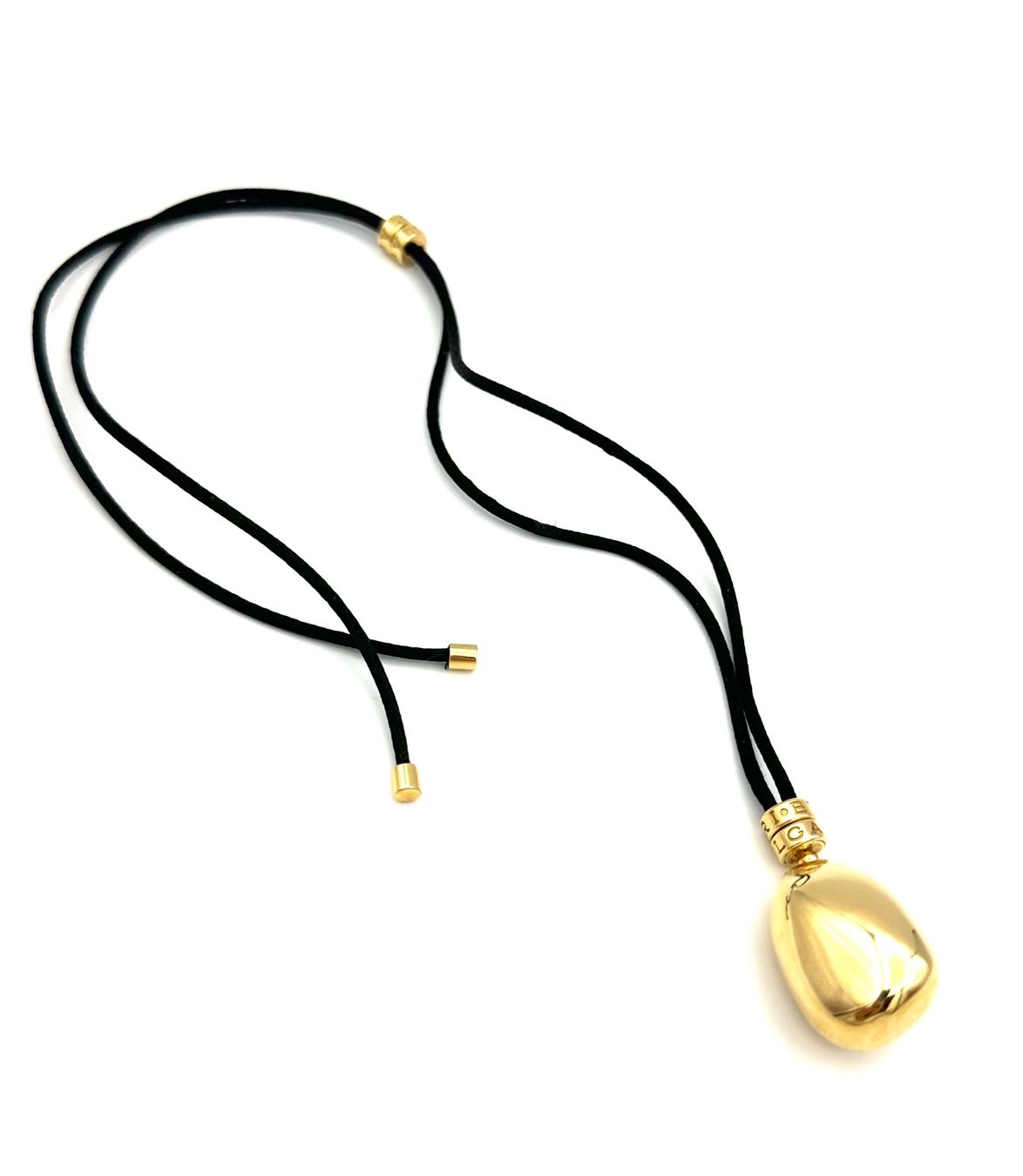 Bulgari Catenine: BVLGARI. Collection "Sassi", collier en or jaune 18K – Usato da Renens VD venduto da Diademe.sarl 1