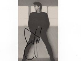 Autogrammkarte von Zauberkünstler David Copperfield USA