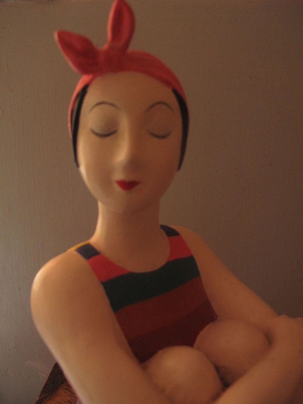 Statuette: Pin-up Keramik Dekoration – Usato da glarus venduto da Engel_888 1