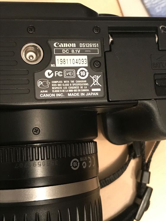 Canon Appareil photo: Canon EOS Spiegel Reflex Kamera mit Original Objektiv – D'occasion à Wettingen par wettingen2014 6