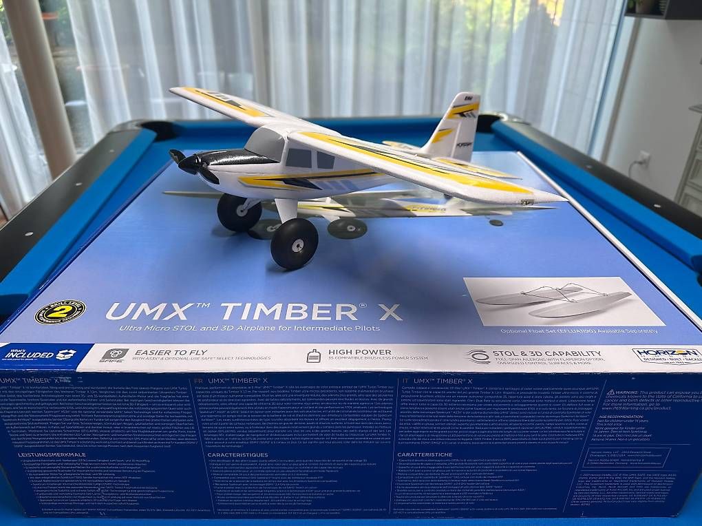 Modellismo RC: E-Flite UMX Timber X BNF – Usato da Utzenstorf venduto da Ilena01 1