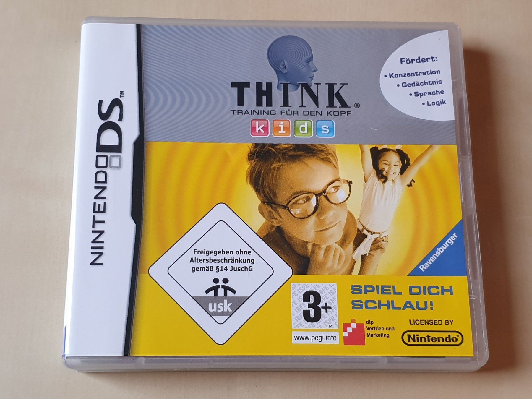 Nintendo Giochi: Think kids Spiel dich schlau! – Usato da Stansstad venduto da collectorsshop