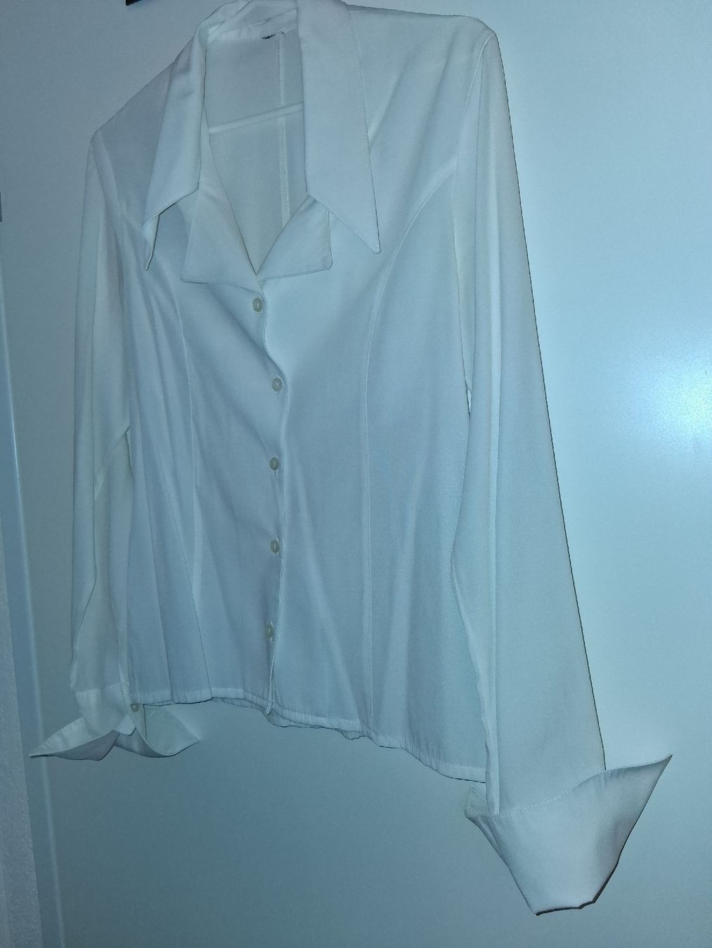 Blusen: weisse Bluse elegant Gr.36/S – Gebraucht aus Zürich von Leders 3
