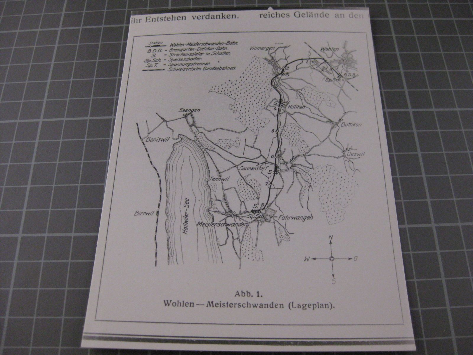 Cartoline postali: Repro Lageplan – Usato da Malters venduto da Marosko