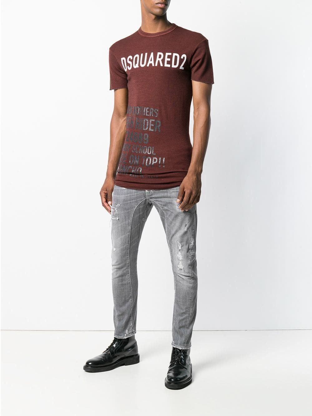 Dsquared2 T-Shirts: DSQUARED2  printed T-shirt Sz M – Neu und originalverpackt aus Lausanne von ipanema23 1