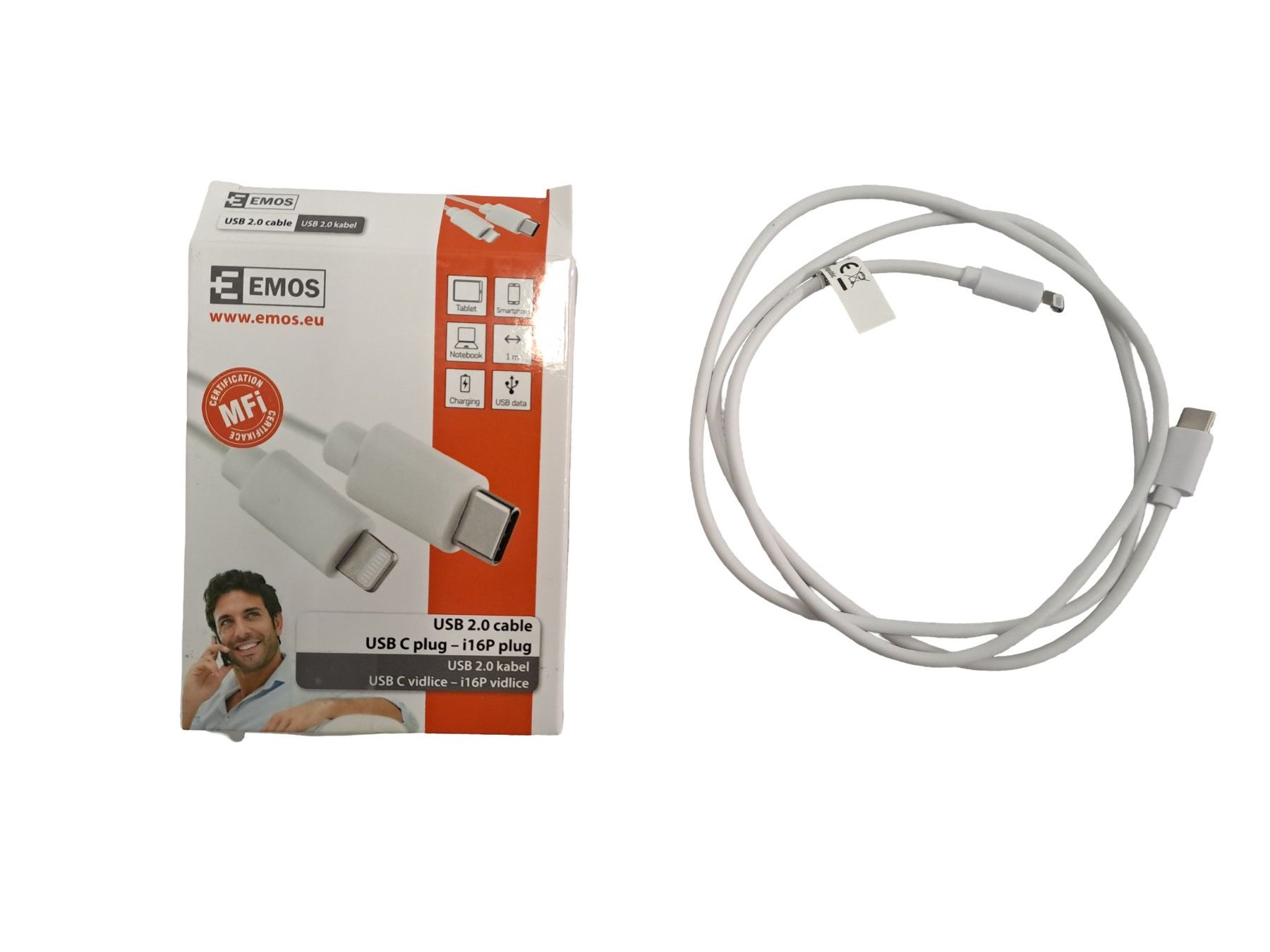 Câbles: EMOS Usb 2.0 C Stecker Kabel – Neuf (Voir description) à Männedorf par Restwert_Maennedorf