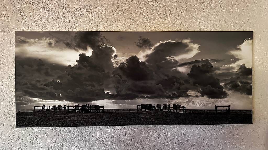 Poster & Bilder: SPO Strandbild – Gebraucht aus Münsingen von Mareisu