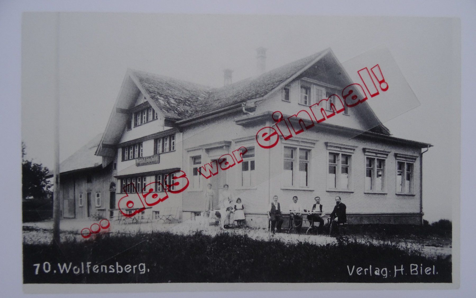Cartes postales: St. Gallen Wolfensberg anno 1900 – D'occasion à Safnern par Wstussi