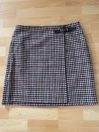 Jupe Boden en laine, motif pied-de-poule, T 38