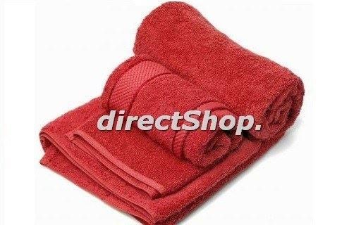 Teli da bagno: Frottée Duschtuch Qualität Rot 70x140cm – Nuovo e nell'imballaggio originale da Oensingen venduto da directshop24 2