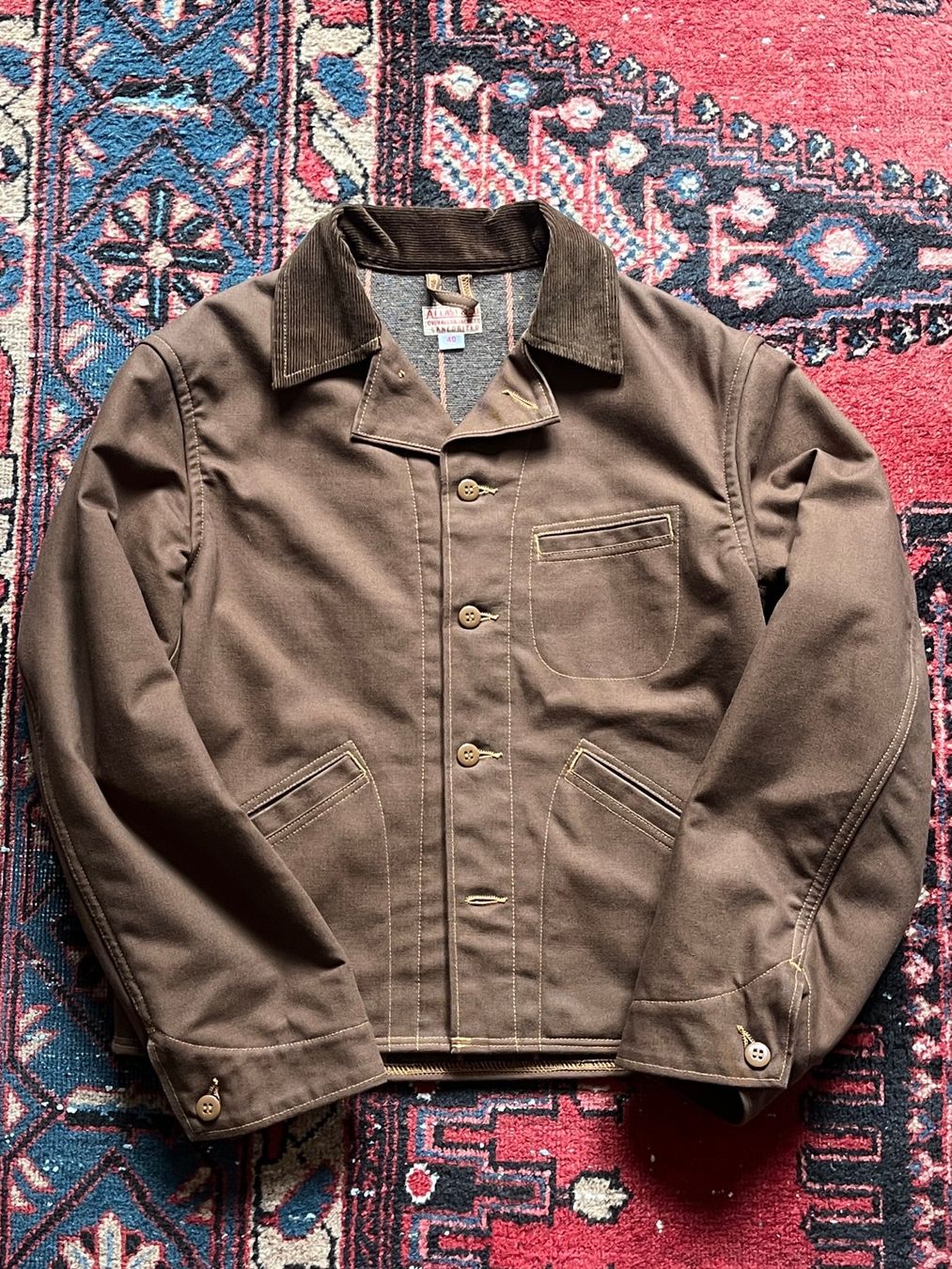 Jacken: At Last & Co, Duck Canvas Jacke, Blanket lined, Grösse 40 – Gebraucht aus Zürich von Adelmax