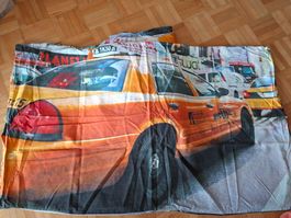 Bettwäsche New York Taxi Motiv gebraucht guter Zustand