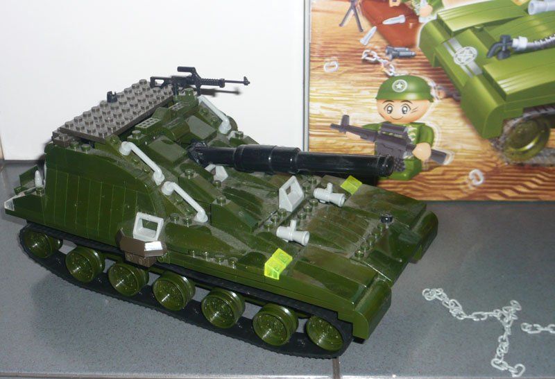 Spielzeuge: Spielzeug Panzer Analog Lego – Gebraucht aus Ruggell von Btt 1