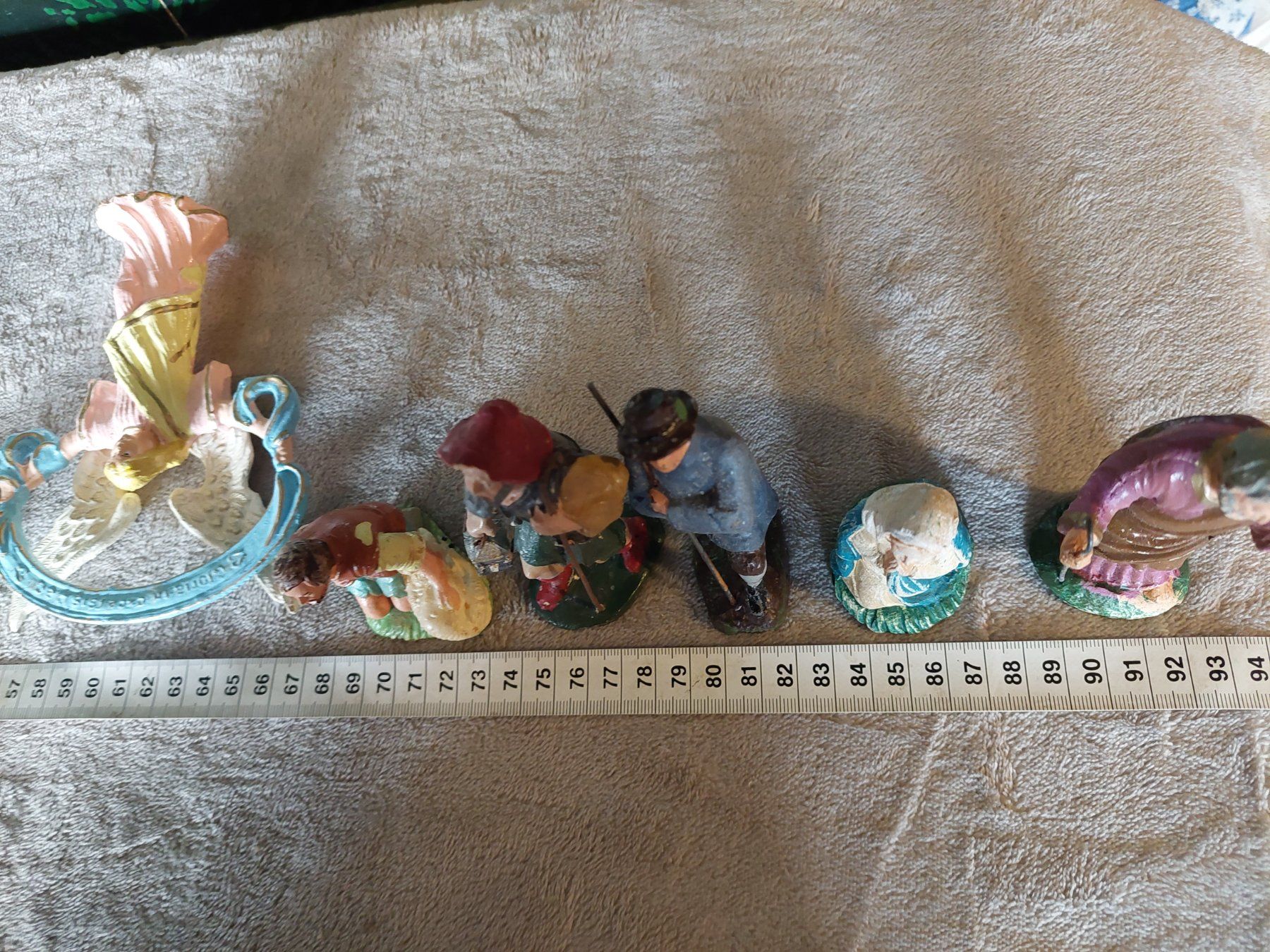 Statuette: Sehr alte Krippenfiguren, 14-Teilig aus Elastolin – Usato da Otelfingen venduto da silver-moon 7
