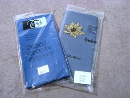 2x Tisch Tuch Decke Tissue Papier, 1x Vlies, 1x abwaschbar