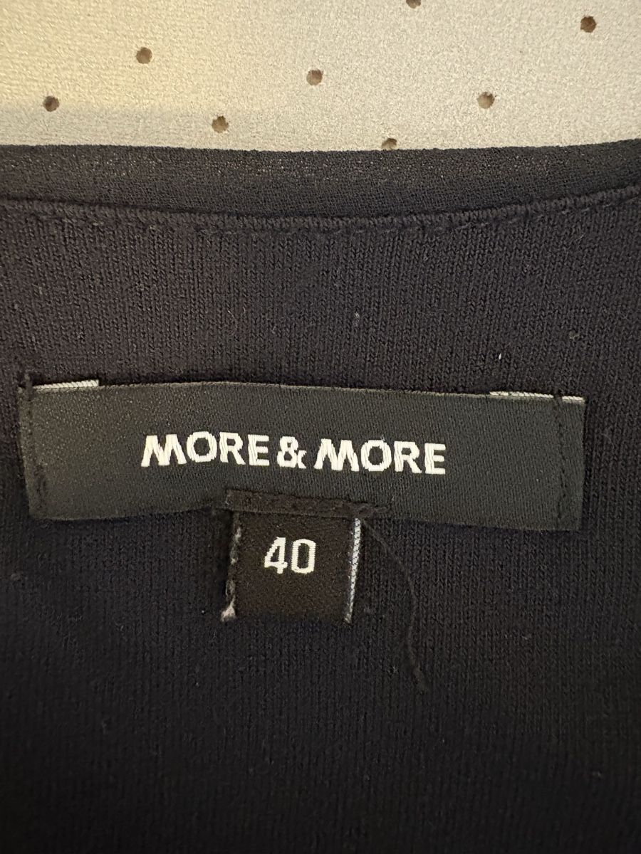 More & More Top: More&More Damen Top, Gr. 40, dunkelblau – Usato da Worb venduto da glu_m75x 1