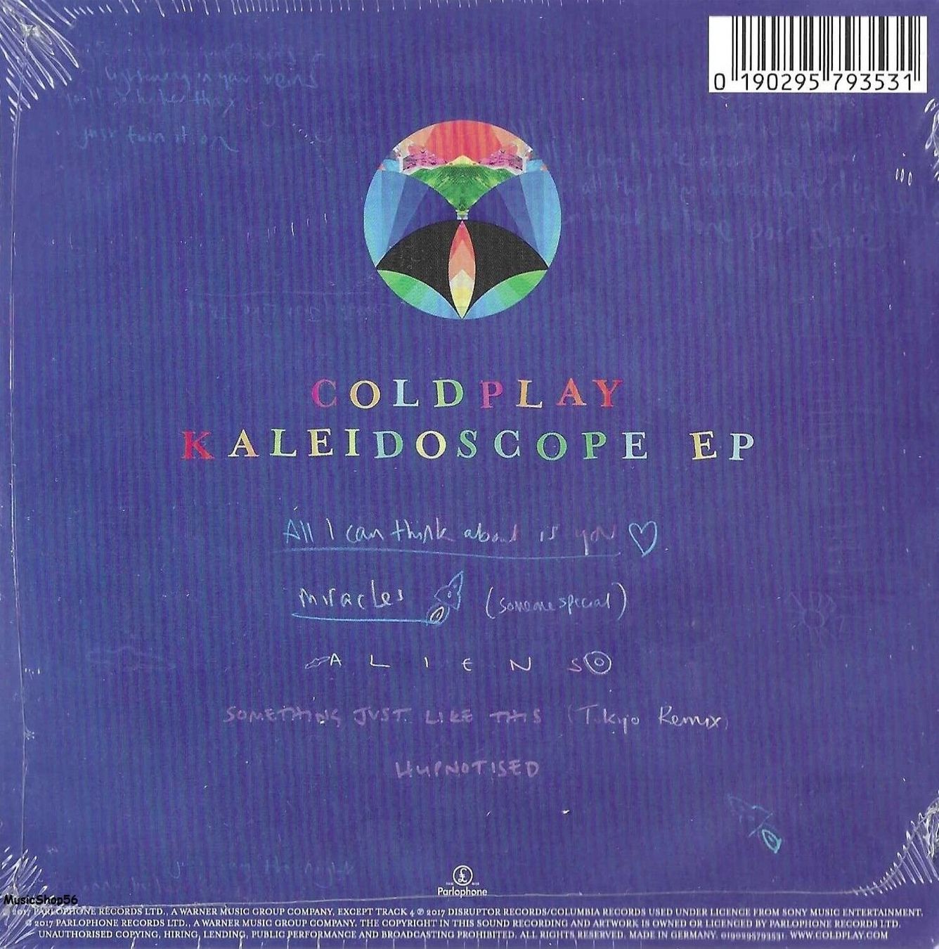 CD: Coldplay - Kaleidoscope EP – Nuovo e nell'imballaggio originale da Baden venduto da lattemiele 1