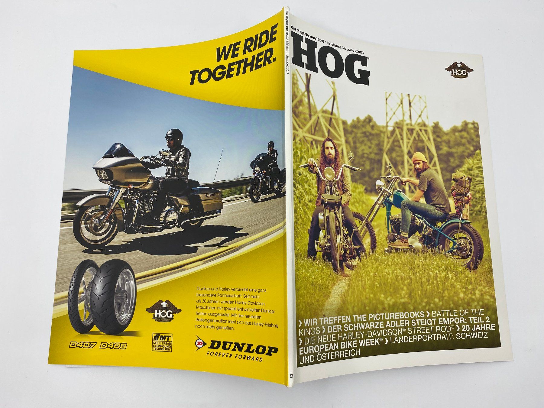 Riviste & Magazine: Harley Owners Group HOG Magazine 2017 – Usato da Langwiesen venduto da Restposten-24 4