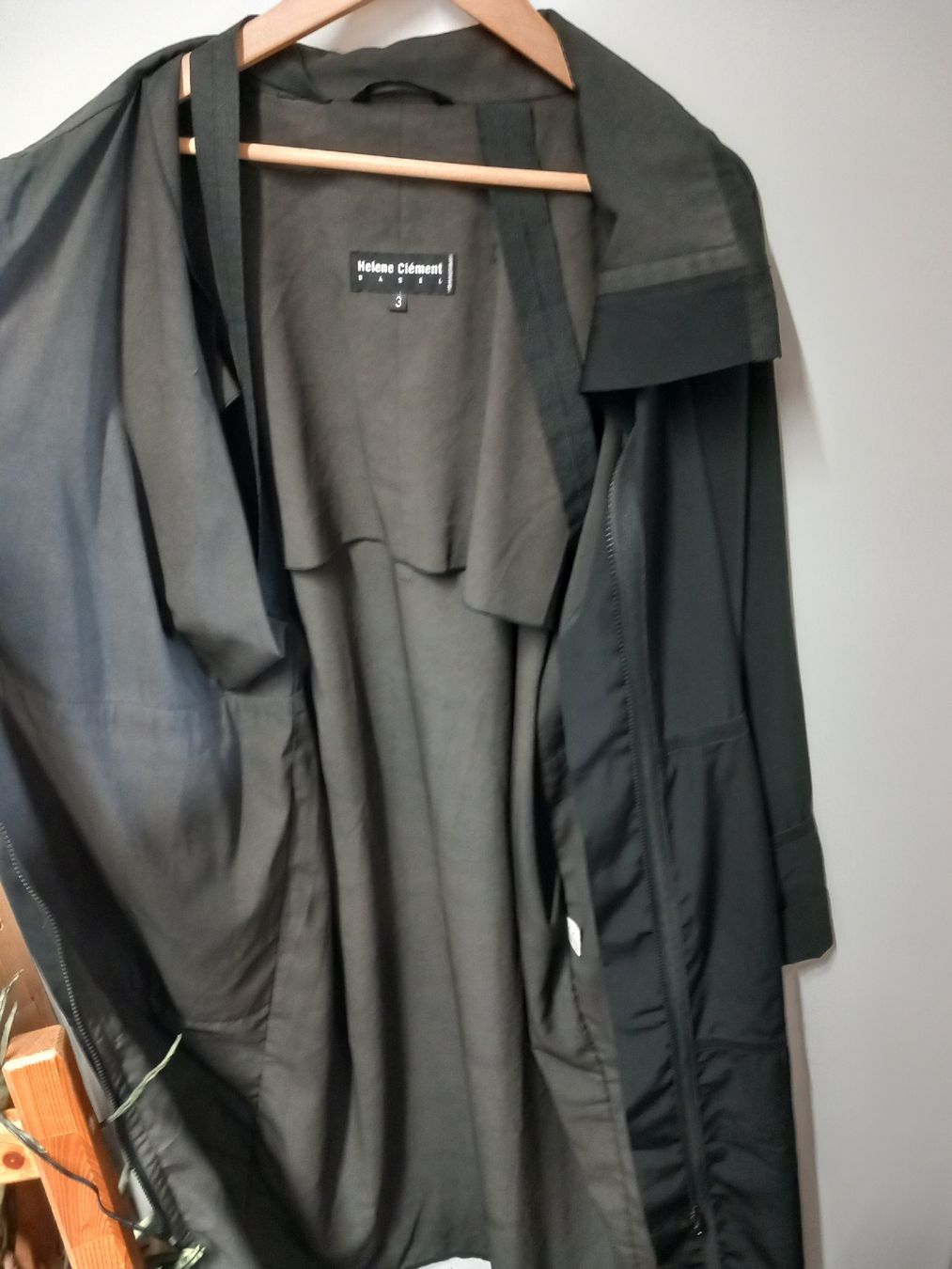 Mäntel: Mantel von Helene Clément Gr. 3 schwarz – Gebraucht aus Gwatt (Thun) von umwelt-brocki 4