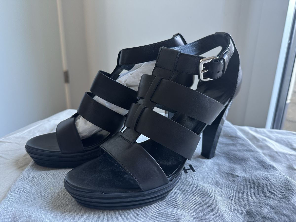 Hogan Scarpe da donna: New HOGAN black sandals - size 40.5 – Nuovo e nell'imballaggio originale da Langnau am Albis venduto da bar_ml6k 2
