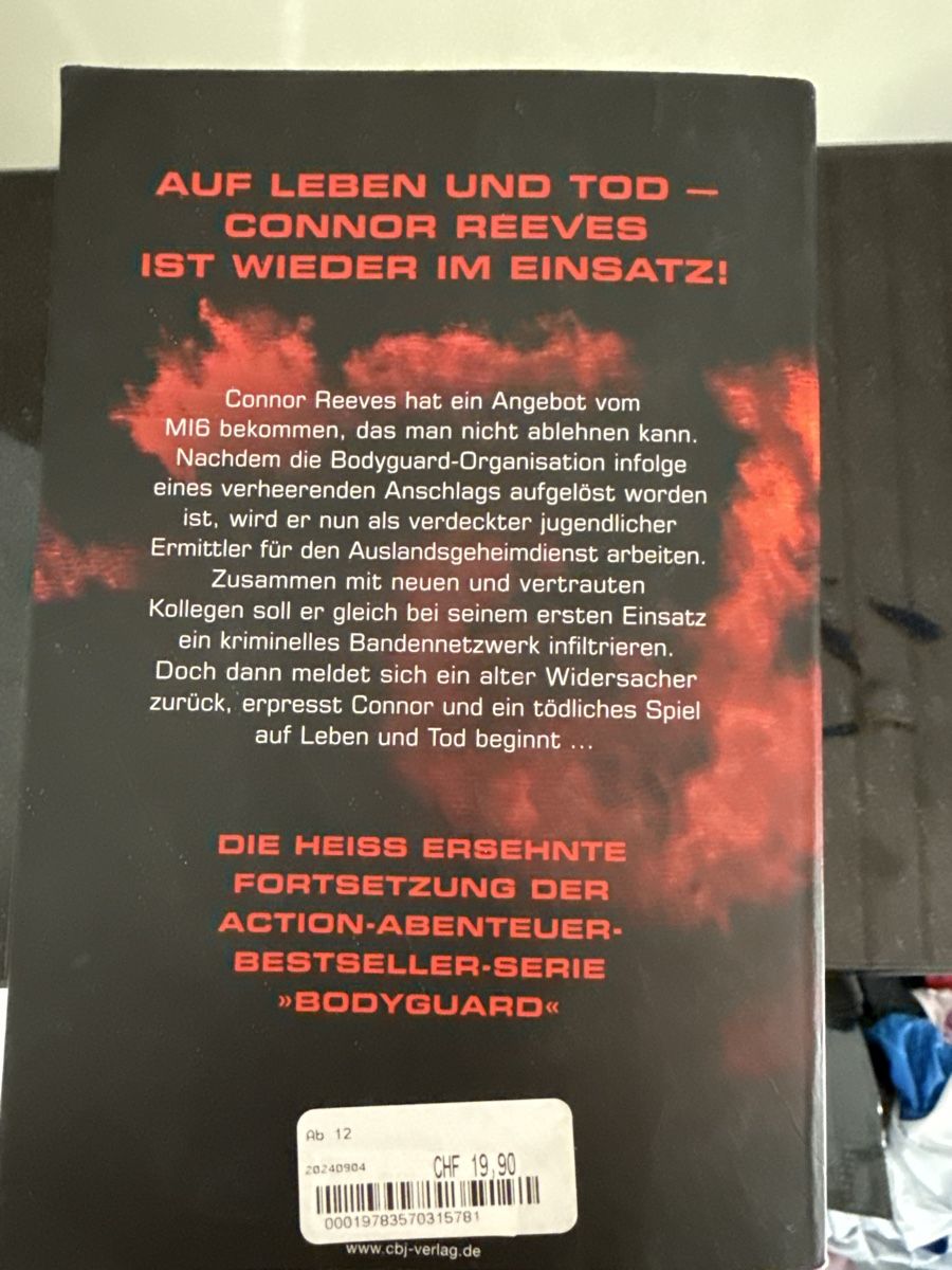 Libri: Bodyguard - die Entführung – Usato da Buttikon SZ venduto da Kellerabteil 1
