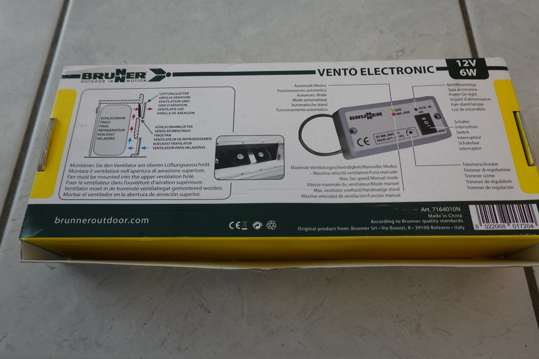 Ventilateurs: Elekrischer Kühlschrank Ventilator – Neuf avec emballage d'origine à Mauensee par Mroelli 1