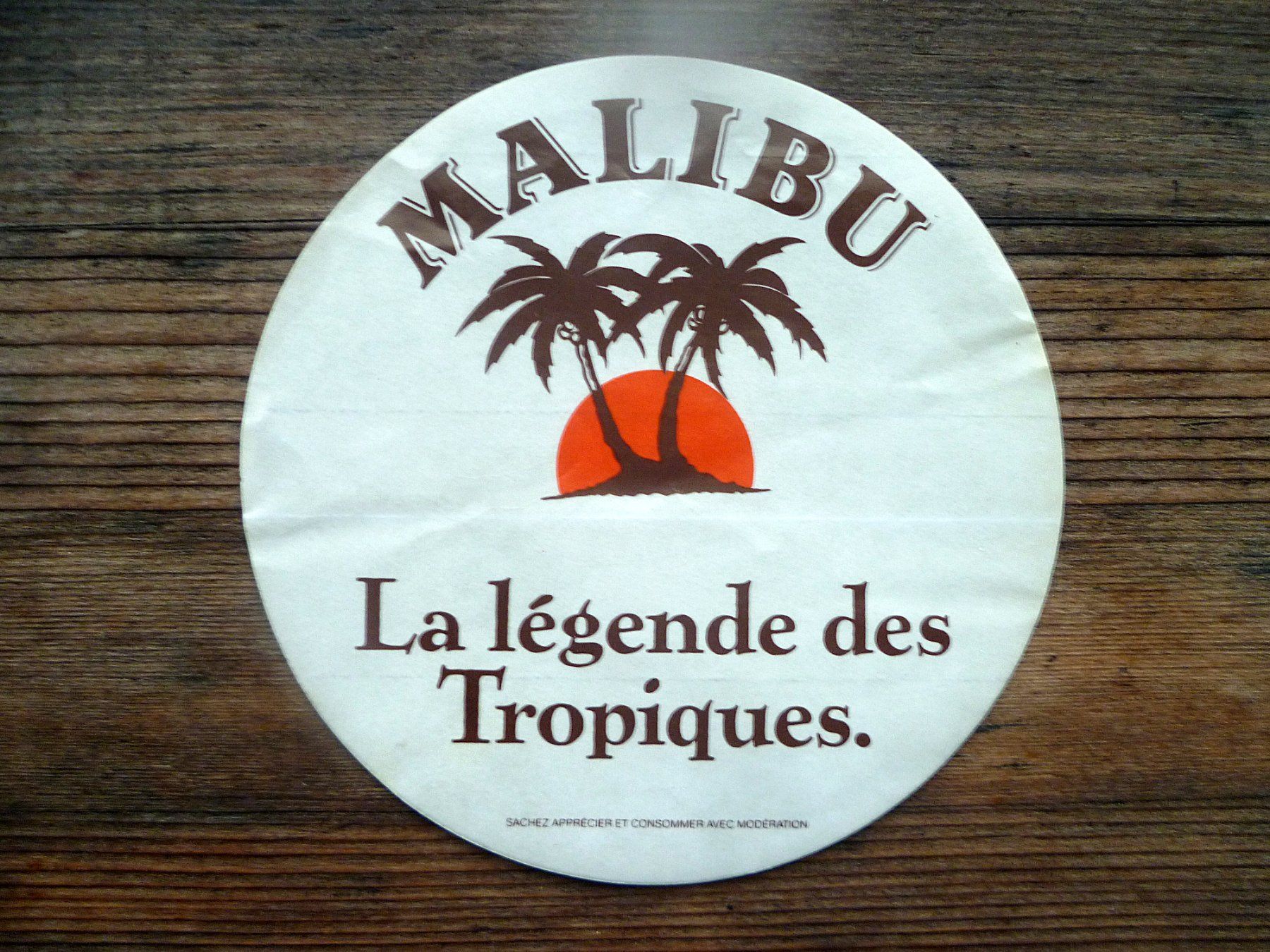 Malibu Bevande alcoliche: Malibu Aufkleber – Nuovo (secondo la descrizione) da Aarau venduto da Rdodger