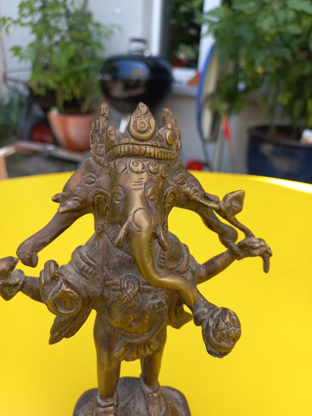 Skulpturen & Statuen: Trimurthi Ganapati Ganesh alt – Gebraucht aus Ammerswil AG von savinir 2
