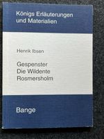 Henrik Ibsen Gespenster, Die Wildente,Rosmersholm
