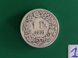 1 franc 1901  Jolie  Rare