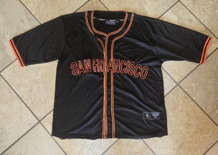 Maillot de baseball noir Renegade San Francisco L