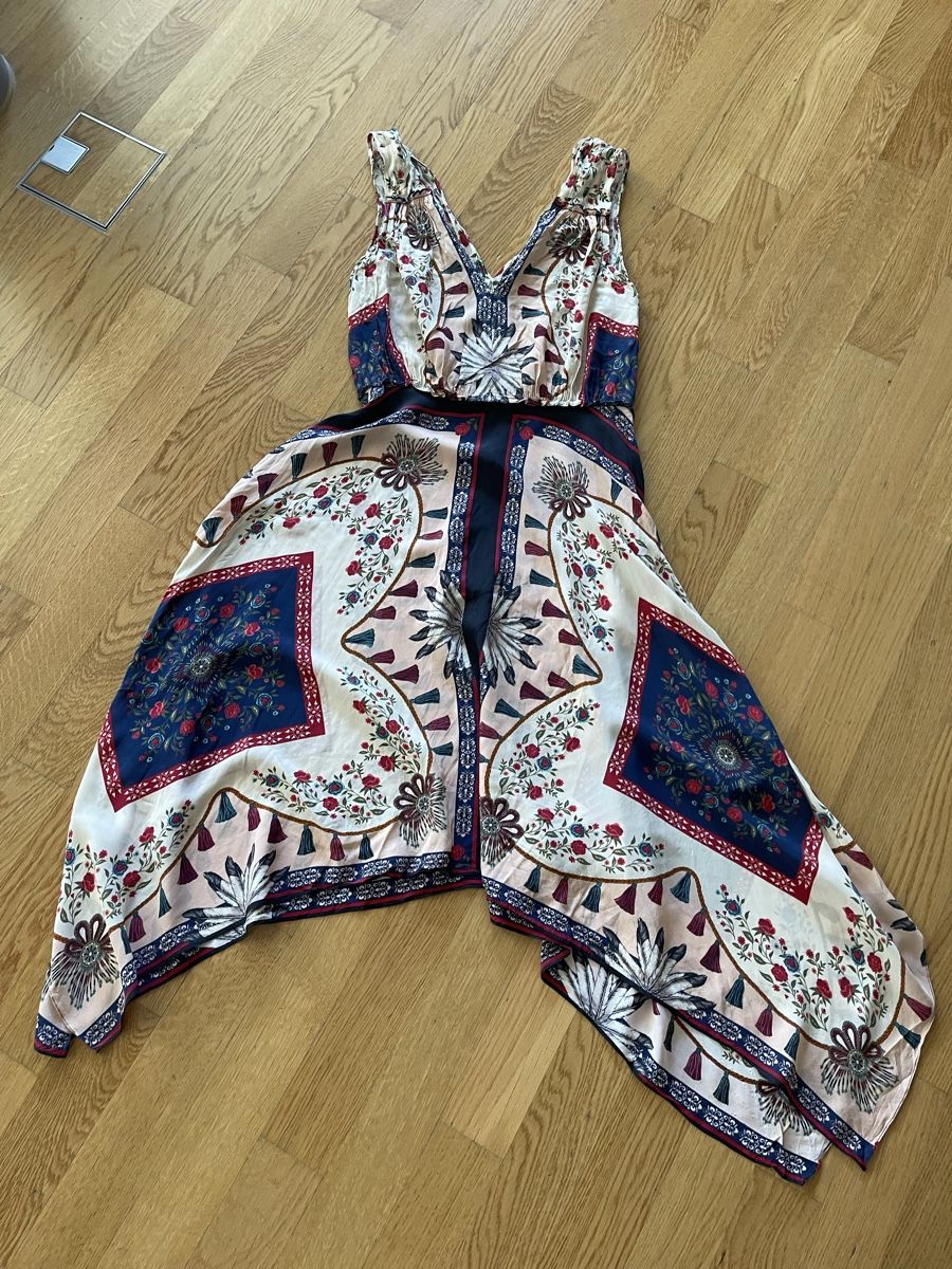 Sandro Vestiti: Sandro Paris Seidenkleid boho chic 36 – Usato da Rüschlikon venduto da leo_mwz2 3